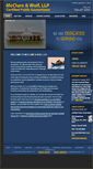 Mobile Screenshot of mcclurewolfcpas.com